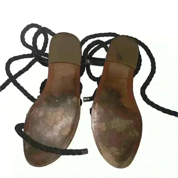 Sam Edelman Esperanza black Gladiator Rope Sandals - Picture 3 of 3